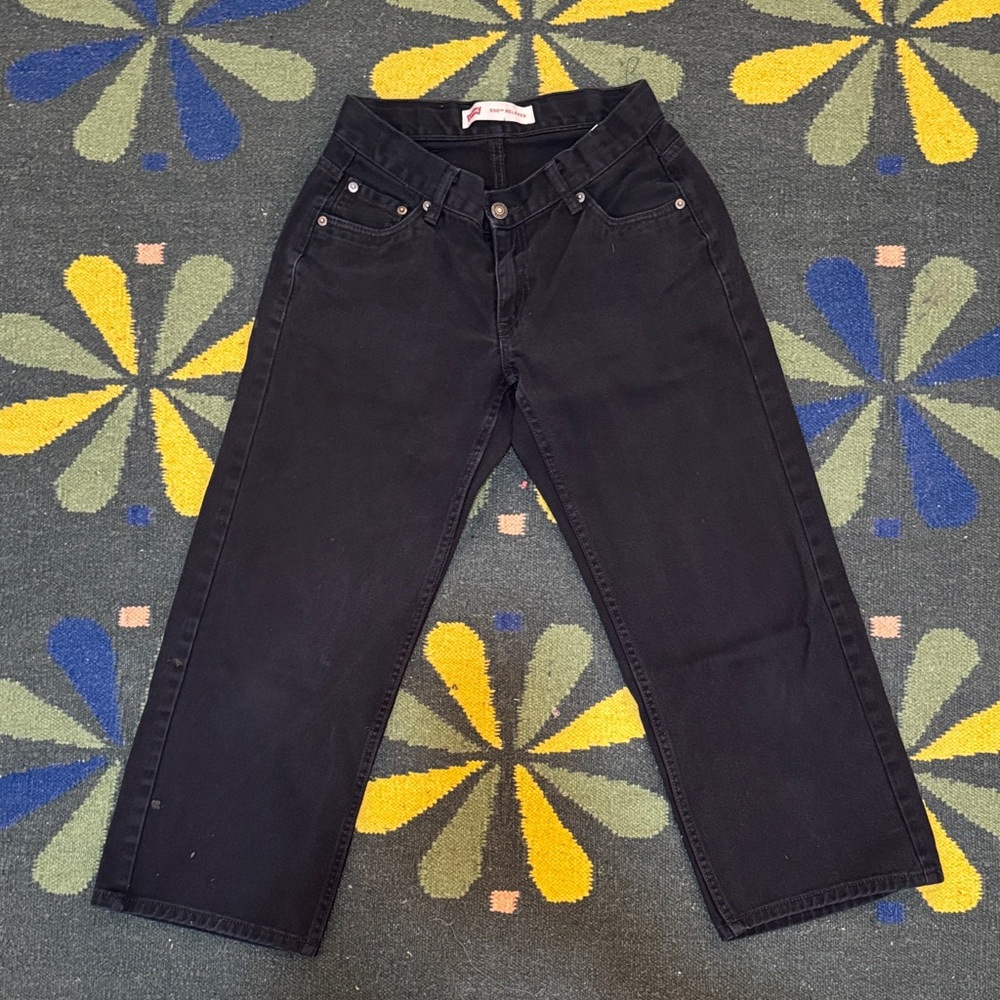 Levi’s Black Low Rise Jeans
